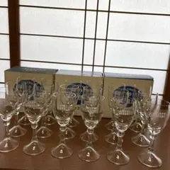 ジャパナマグラス　18個　まとめ売り　スパークリング　日本酒　ワイン　昭和レトロ