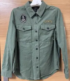 HUNTINGTON ミリタリージャケット オリーブグリーン