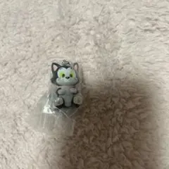 ディズニーキャラクター　カラーコレクションチャーム　ブラック　フィガロ