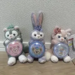 ダッフィー＆フレンズ 20周年　カラフルハピネス　ぬいぐるみチャーム