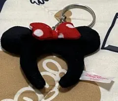 ミニーカチューシャキーチェーン キーホルダー