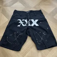 【値下げ中】GOD SELECTION XXX ハーフパンツ ブラック Mのサムネイル