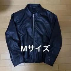 ZARA フェイクレザー ボンバー ジャケット