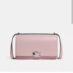 【美品】COACH バンディット 2WAY ショルダーバッグ ピンク チャーム付