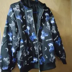 新品　未使用　天使　クロス　パーカー　メンズ　十字架　2XL クロムハーツ　黒 STYLEKEY CLASSIC LABEL(スタイルキー クラシック・レーベル