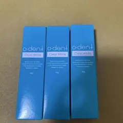 o-dent Clear White 30g 3本セット