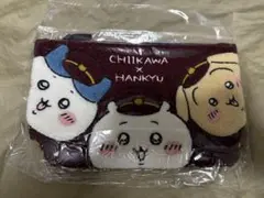 新品未開封 缶バッチ付き ちいかわ 阪急電車なサガラ刺繍ポーチ - メルカリ