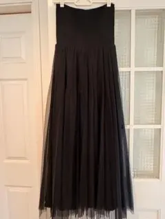 noir kei ninomiya チュールロングワンピース XS | Mercari