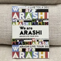 嵐　グッズWe are ARASHI ARASHI LIVE TOUR 2026