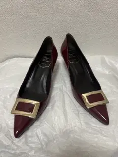 Roger Vivier ロジェヴィヴィエ パテントパンプス ボルドーのサムネイル