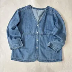 美品】BEARDSLEY FRIPIER パフ袖デニムジャケット ビアズリー - メルカリ