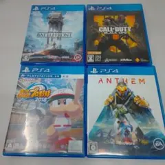 PS4ゲーム4本セット
