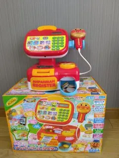 美品【SEGA それいけアンパンマン レジスター おもちゃ ままごとあそび】