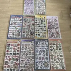 ボンボンドロップシール　和柄　10種セット