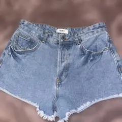 ショートデニムパンツ　27