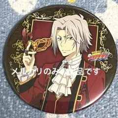 リボーン ジャンフェス まるかく缶バッジ 獄寺 家庭教師ヒットマンREBORN! ジャンプフェスタ まるかく缶バッジ 獄寺