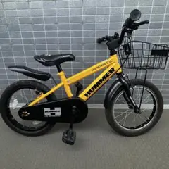 【引取り限定】HUMMER 子供用自転車 16インチ 前カゴ付き 楽天市場】HUMMER ハマー補助輪付き子供用16インチ自転車BMX