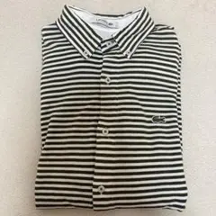 ラコステ　LACOSTE ボーダー長袖ポロシャツのサムネイル