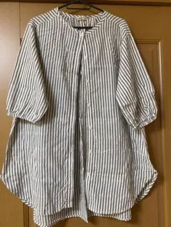 HEART MARKET ストライプ五分袖シャツ