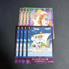 ワンピースカード サンジ&プリン SR EB02-035 4枚 サニー号