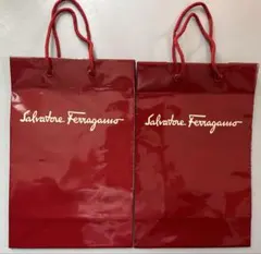 Salvatore Ferragamo ショップ袋 2枚セットのサムネイル