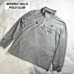 BHPC 長袖 ハーフジップ ゴルフシャツ グレー 美品 メンズ