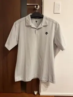 デサント トレーニング【SPORTS STYLE】タフ ポロシャツ ネイビー 