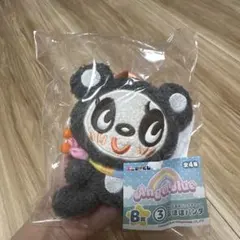 エンジェルブルー　おほほパンダ　ぬいぐるみバッグチャーム