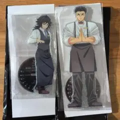 鬼滅の刃　MOCKTAIL BAR GINZA　アクスタ　冨岡義勇&悲鳴嶼行冥