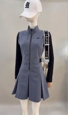 PXG 新作 ゴルフ ウェア 長袖 レディース ワンピース