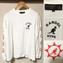 人気❗️KANGOL カンゴール サイドロゴ プリント ロンTのサムネイル