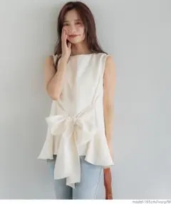 coca ノースリーブブラウス　M