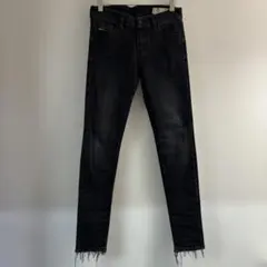 DIESEL ディーゼル　スキニーデニム　ジーンズ　ブラック サイズ26