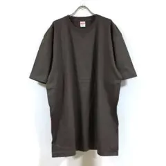 新品 5.6オンス 半袖 ビッグTシャツ 無地 メンズ チャコール 2XL