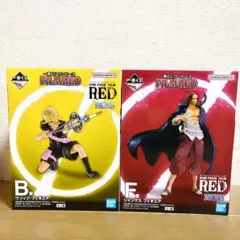 ワンピース　一番くじ　FILMRED　フィギュア　B　ウソップ　F　シャンクス