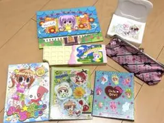 ちゃお 付録 7点セットペンケース プロフィール帳 小物ケースのサムネイル