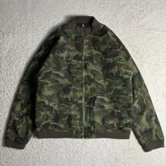 archive Military Camo Bomber Jacket