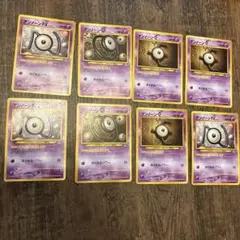 ポケモンカード 旧裏 アンノーン N E O 3枚セット プレミアムファイル2