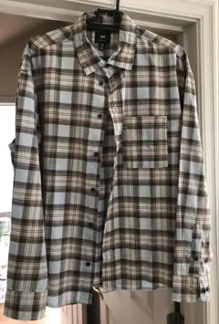 H&M リラックスフィット チェックシャツ