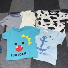 ベビー用Tシャツ 80センチ5枚セット