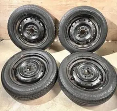 【2023年製 DUNLOP】155/65R14タイヤホイール付4本セットのサムネイル