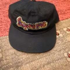 Supreme gonz マルチカラー　刺繍　ブラック キャップ USA製