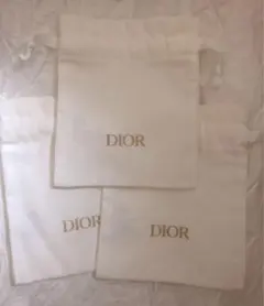 Dior 巾着袋　ノベルティ　ディオールのサムネイル