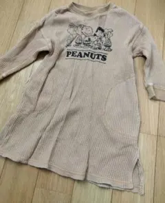 F.O.KID SPEANUTS スヌーピー　長袖ワンピース 90サイズ