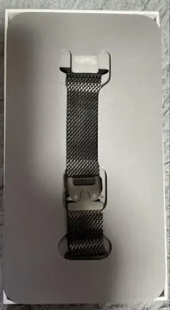 Apple Watchバンド49mm ブラックチタニウムミラネーゼループサイズS
