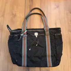 【イタリア】オロビアンコ　トートバッグ　ブラック