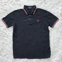 美品 FRED PERRY イングランド製ポロシャツ ブラック 38サイズ - メルカリ