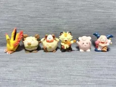 当時品 ポケモンアニメキッズ 第2弾 6個セット 指人形