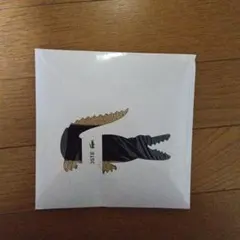 LACOSTE ストライプタオルハンカチ　【未開封】