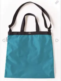 美品！Drifter エレメンタリートートバッグ 2way ターコイズ